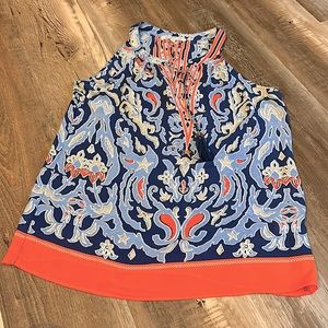 Rose + Olive tank top